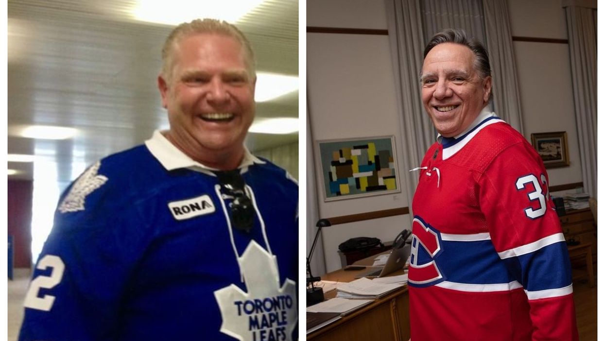 Doug Ford Asked Legault To Bet On The Habs/Leafs Series & He Refused... At First