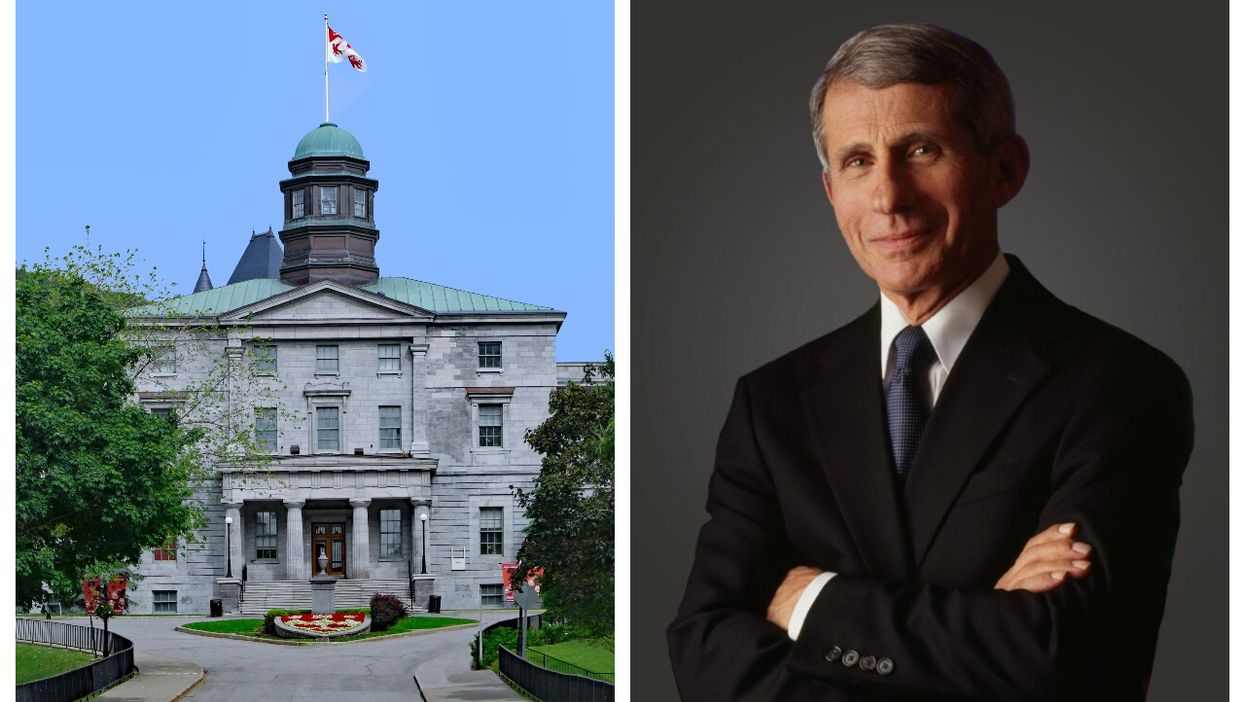 Dr. Anthony Fauci Is Giving A Virtual Lecture At McGill's Homecoming