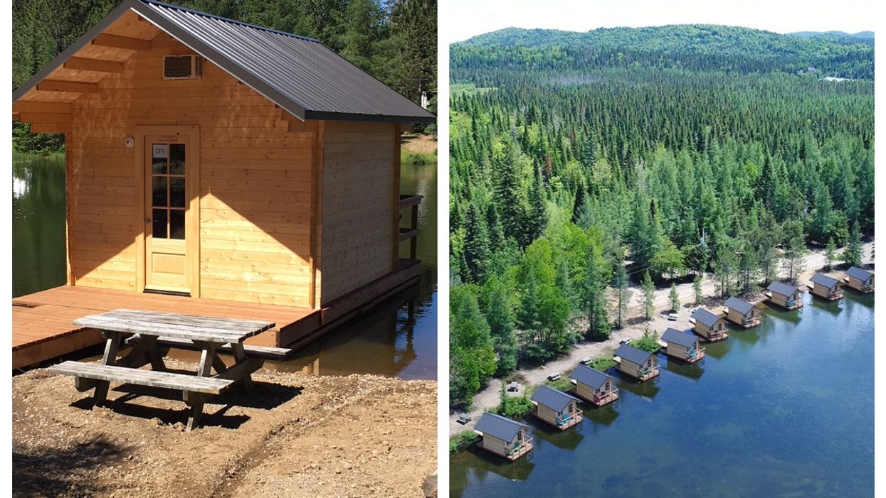 These Tiny Floating Cabins Make For A Dreamy Getaway Under 2 Hours From Montreal