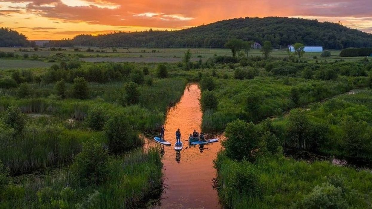 You Can Paddleboard Into The Sunset At This Water Maze Only 2 Hours From MTL