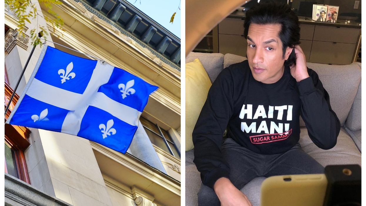 Sugar Sammy Roasted The Parti Québécois For Its Motion To Create A Quebec Flag Emoji