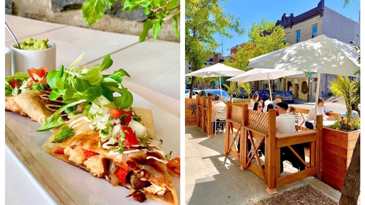 This Montreal Mexican Restaurant's Terrasse Is A Perfect Spot To Have Brunch In The Sun