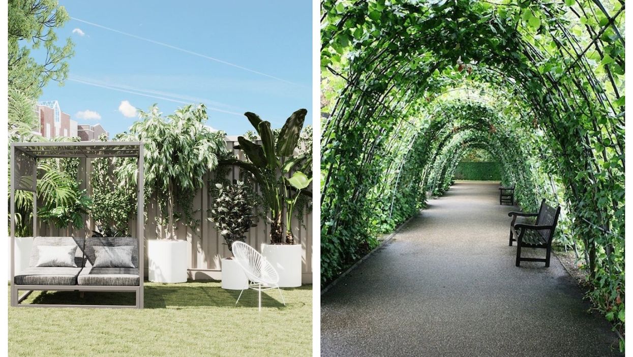 Royalmount Transformed Into A Huge Open-Air Garden With Boozy Events All Summer (IMAGES)