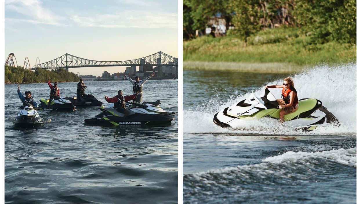 You Can Ride A Jet Ski In Montreal For Less Than $90 & See Some Incredible Views