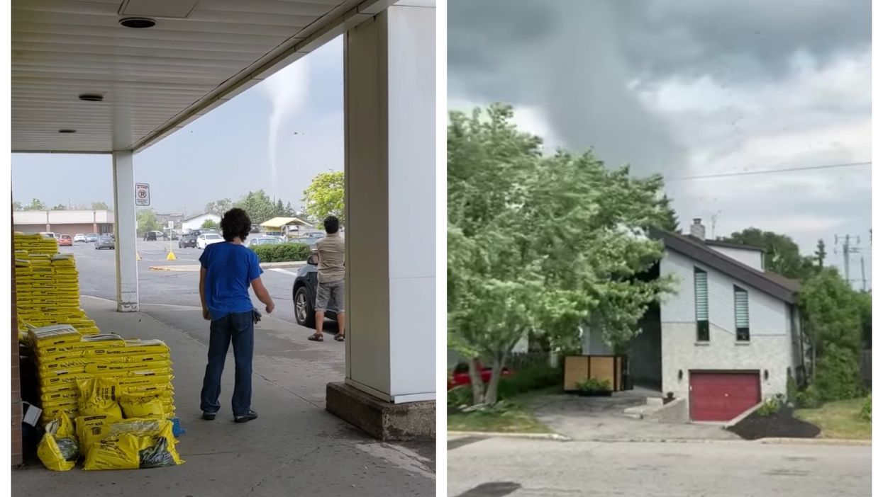 A Possible Tornado Was Spotted North Of Montreal