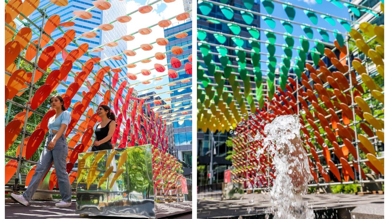 There's A New Colourful Oasis In MTL That Feels Like You're Walking In A Rainbow (PHOTOS)