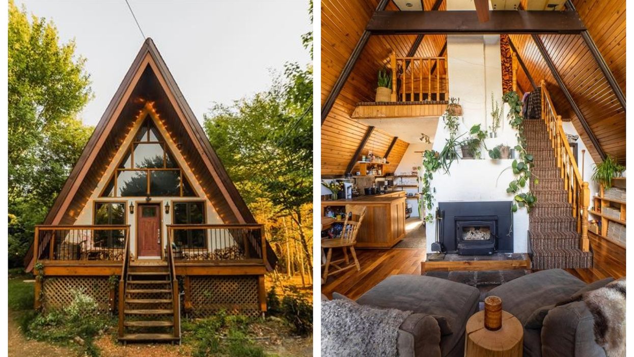 This Rustic-Chic Home For Sale 1 Hour From Montreal Will Make You Want To Leave The City