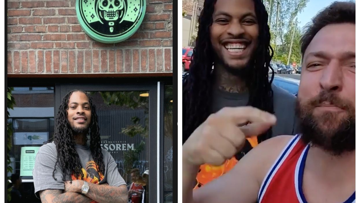 Atlanta Rapper 'Waka Flocka Flame' Has Been Spotted Casually Walking Around Montreal