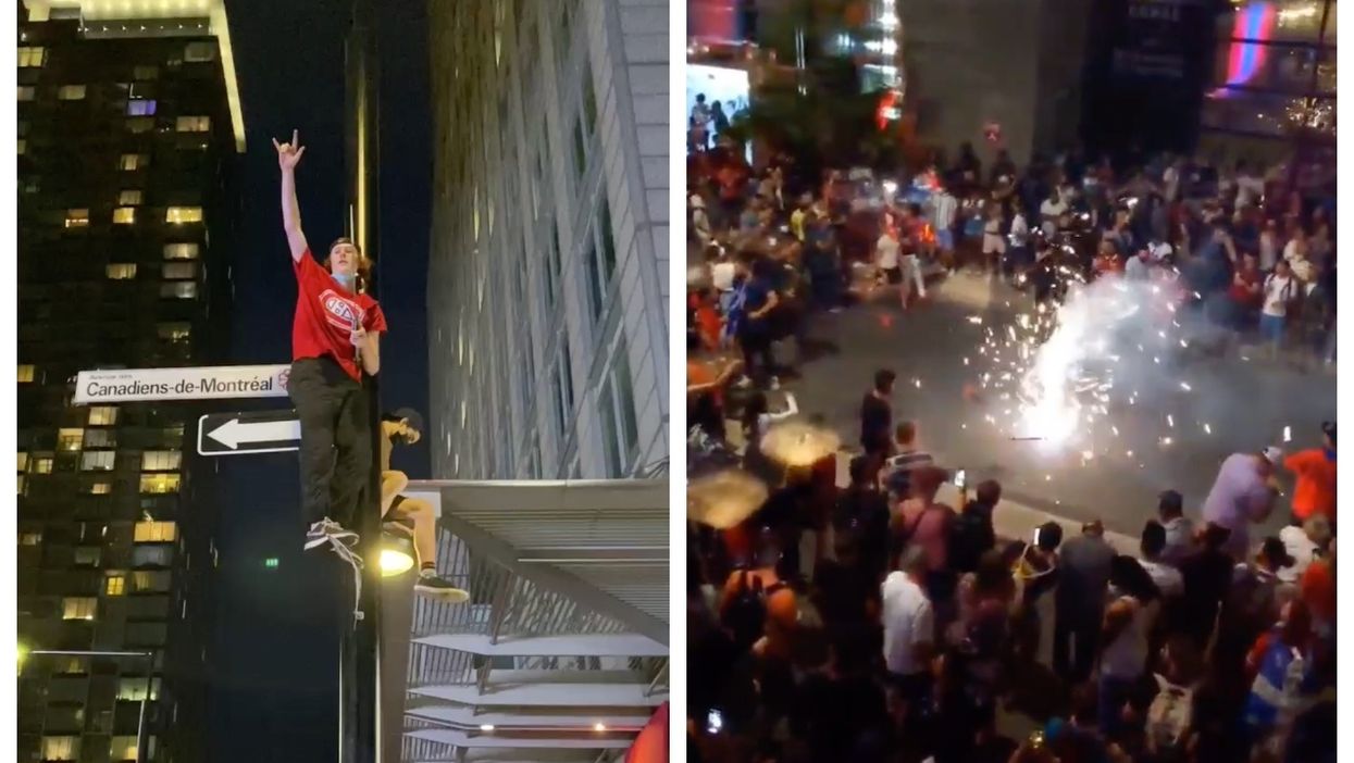 Montreal Was An Absolute Sh*t Show After The Habs Won The Game Last Night (VIDEOS)
