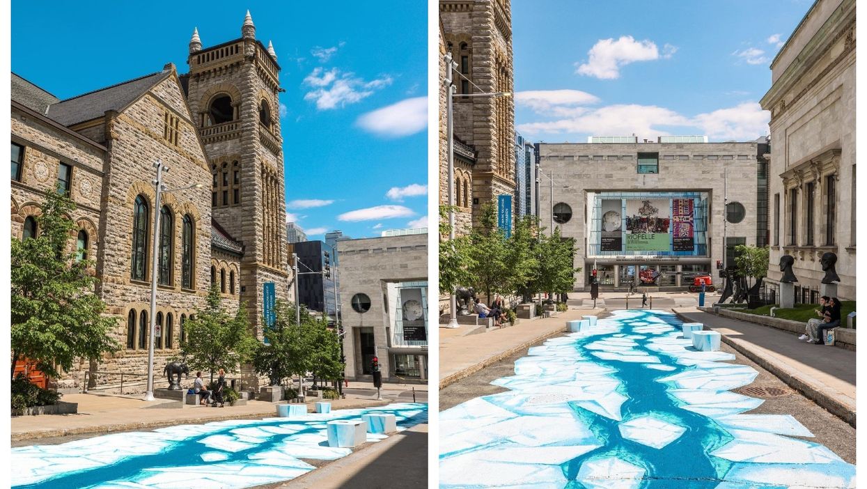 Here's The Meaning Behind The Montreal Museum Of Fine Arts' Newest Street Art (PHOTOS)
