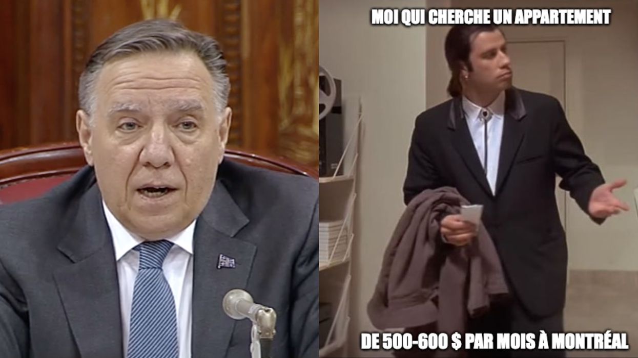 Meme-Makers Are Having A Field Day With Legault's Comments About Montreal Rent