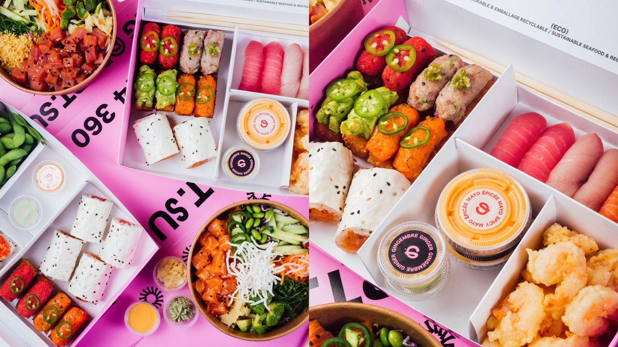 Montreal Is Getting A Brand New Sushi Spot With Personalized Pink Bento Boxes