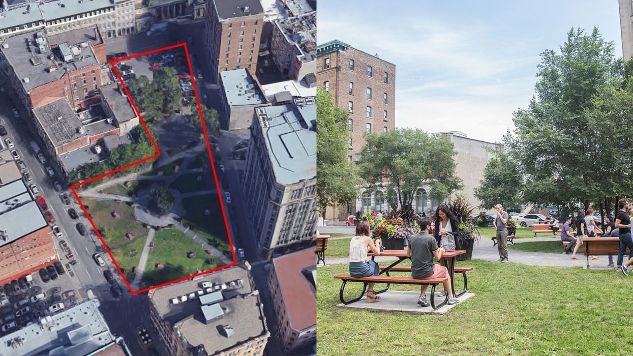 Petitioners Are Fighting To Save One Of Old Montreal's Few Green Spaces