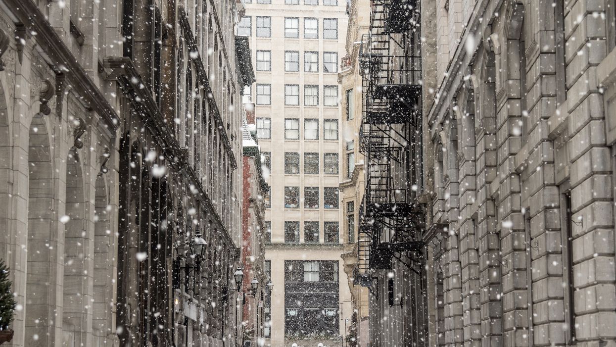 There's A Chance It Could Snow A Little In Montreal Next Week