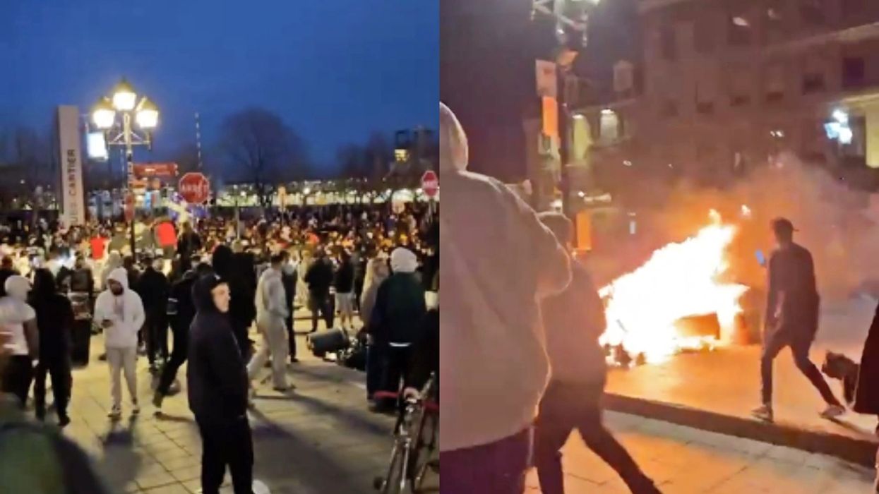 Here's What Montreal's Anti-Curfew Protest Last Night Looked Like Live (VIDEO)