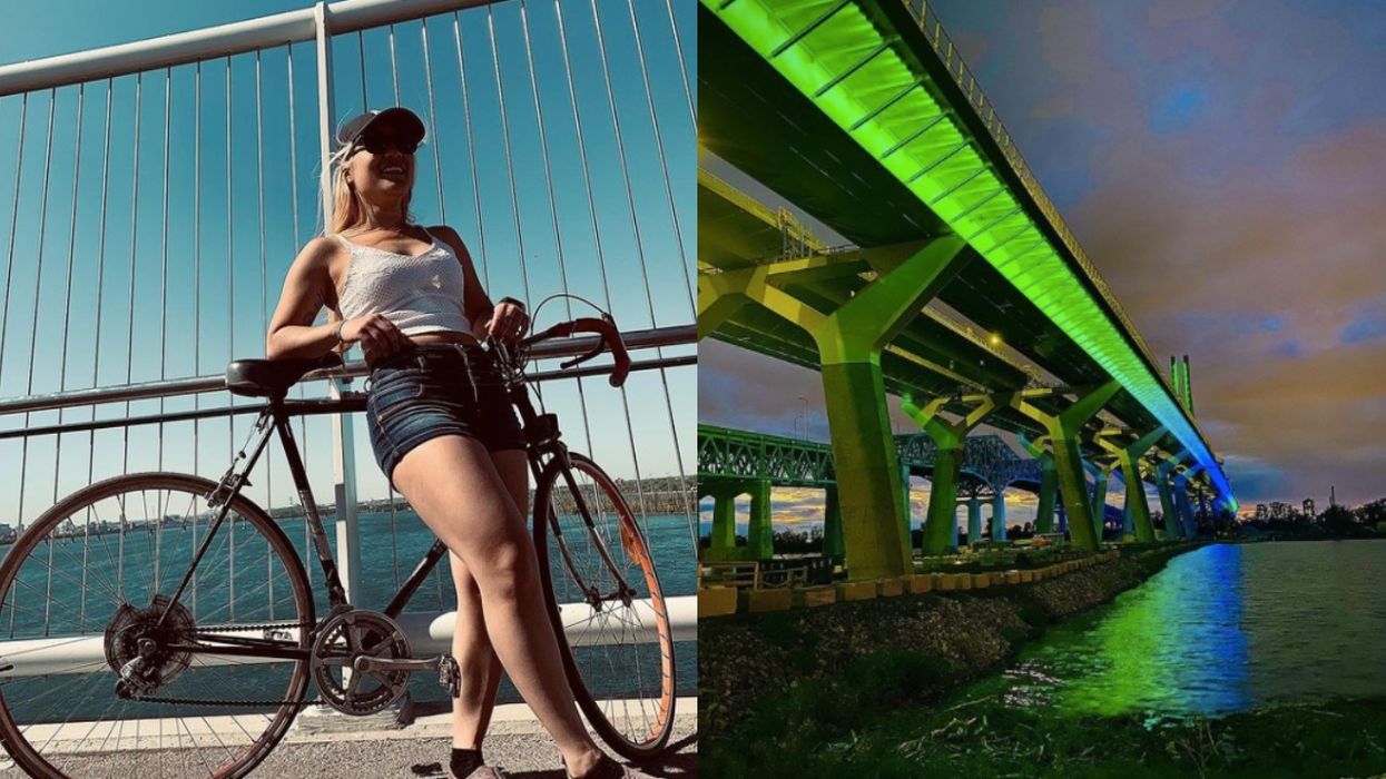 A Bike Path That Lets You Cycle Over The Champlain Bridge & St-Lawrence River Has Reopened