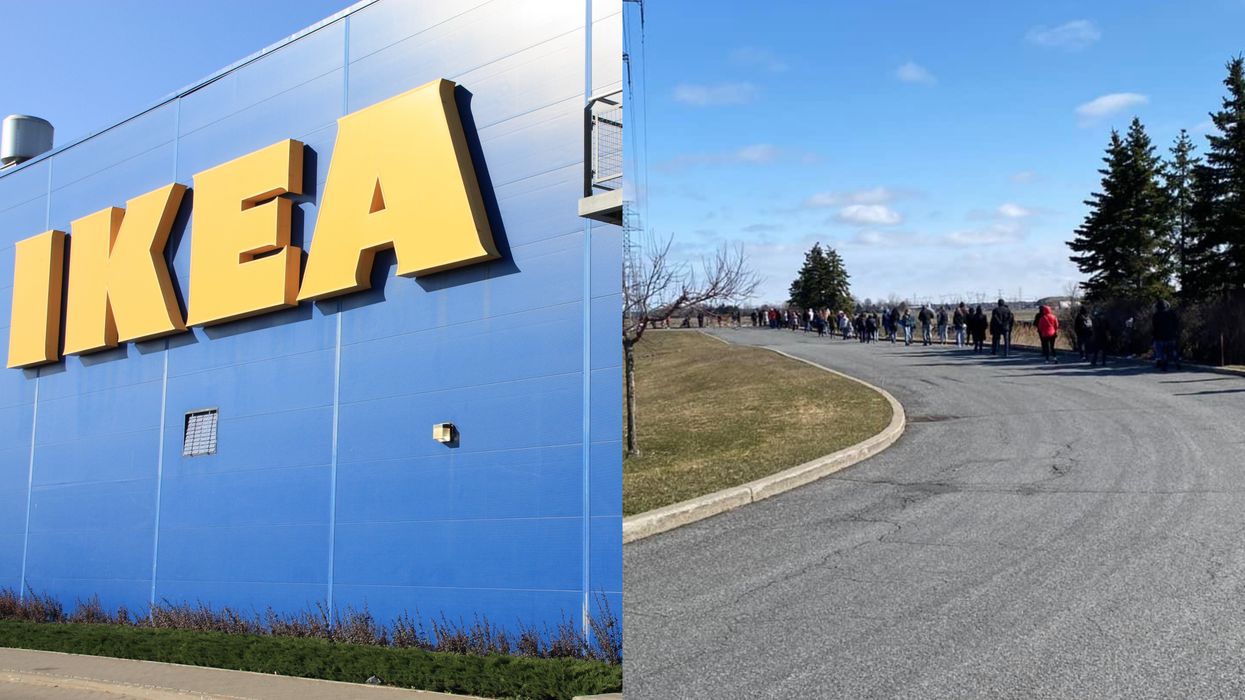 Video Shows A Massive Line At IKEA Boucherville On Friday & It Doesn't Seem Like A One-Off