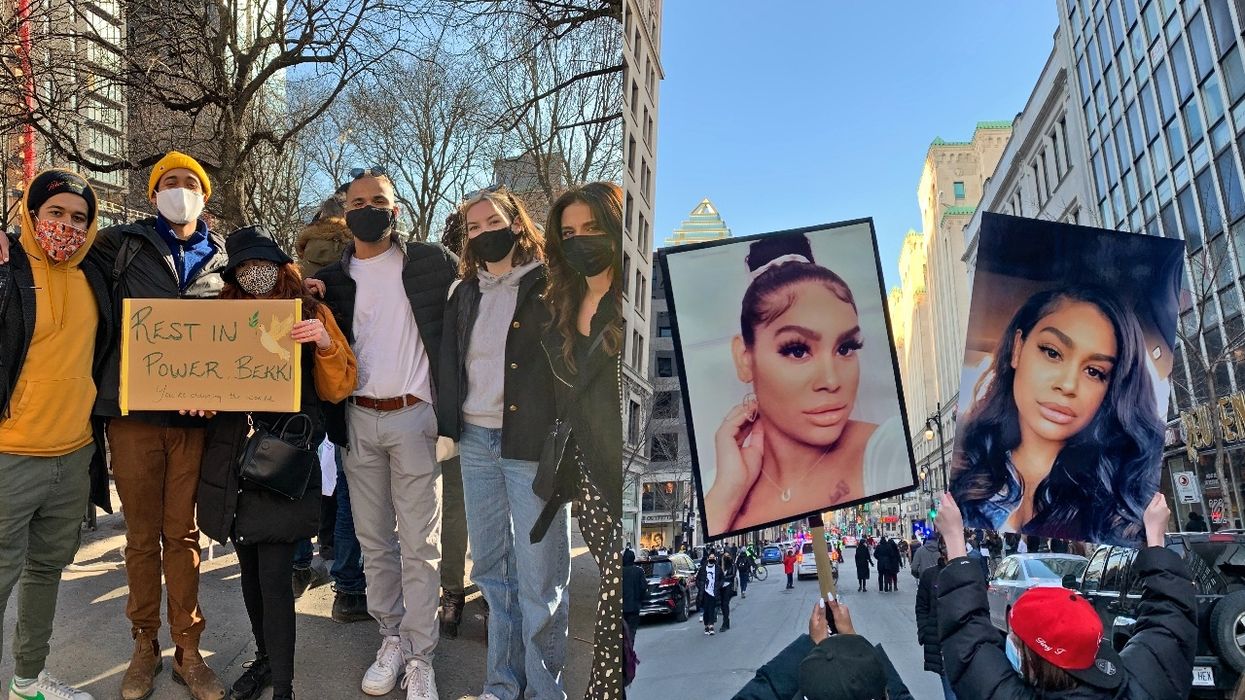 Hundreds Of Montrealers Marched Against Domestic Violence Yesterday (PHOTOS)