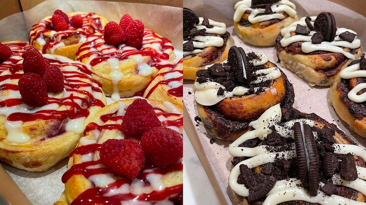 You Can Get Strawberry Cheesecake & Oreo Cinnamon Buns In Montreal... *Drools*