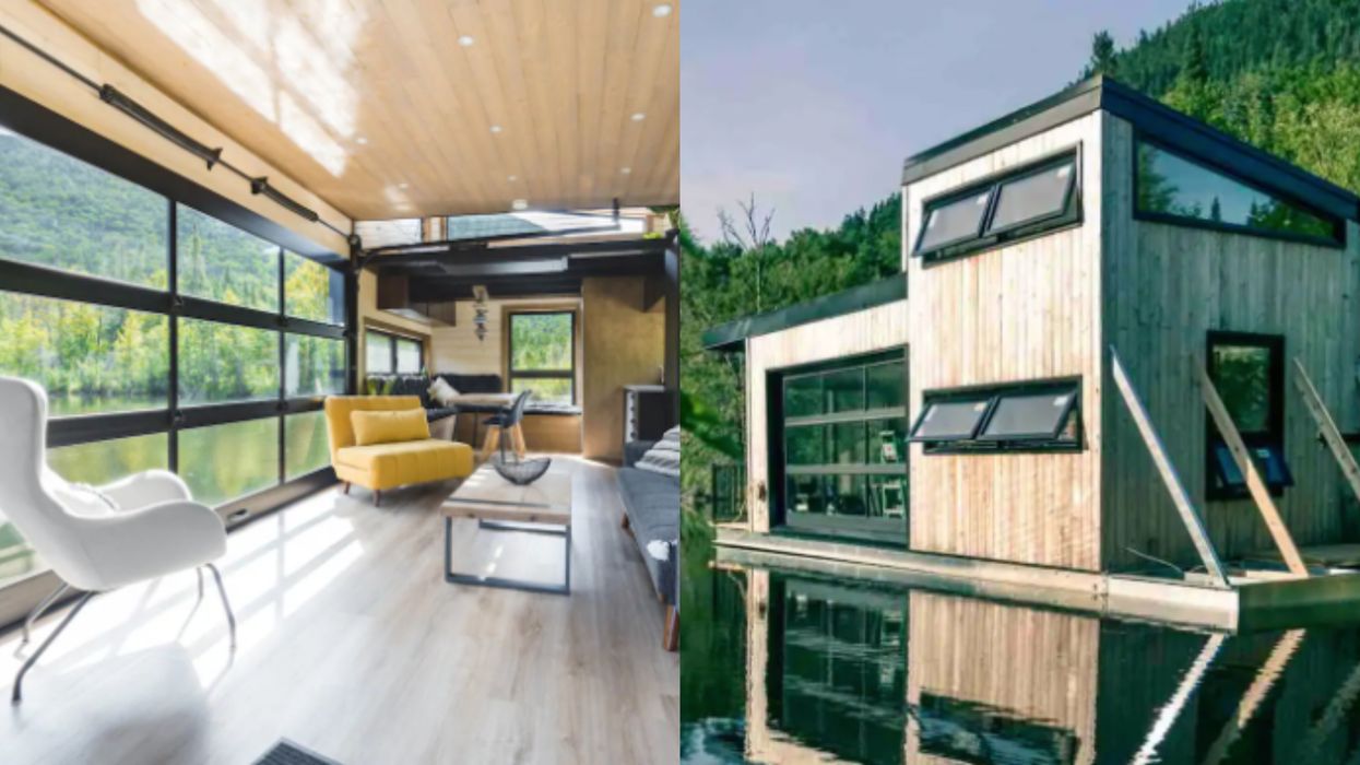 This Floating Airbnb Near Quebec City Takes A Stay On The Water To Another Level (PHOTOS)
