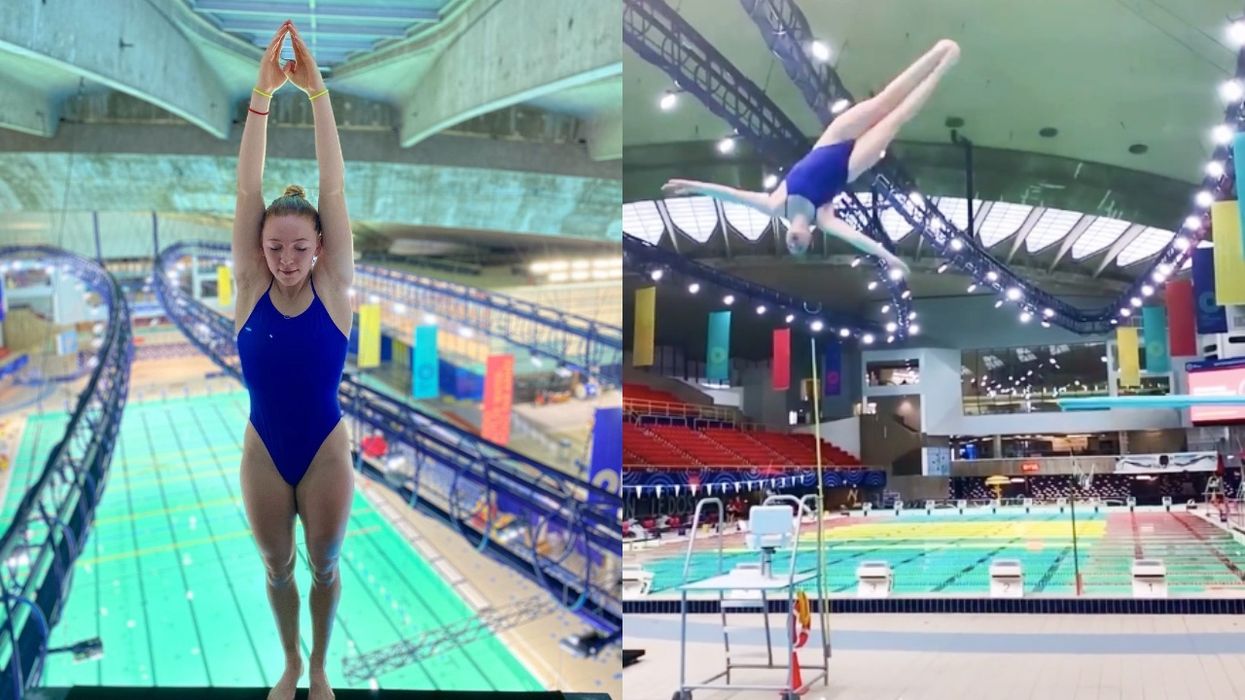 This Famous TikToker From MTL Does Some Of The Wildest Dives You've Ever Seen (VIDEOS)