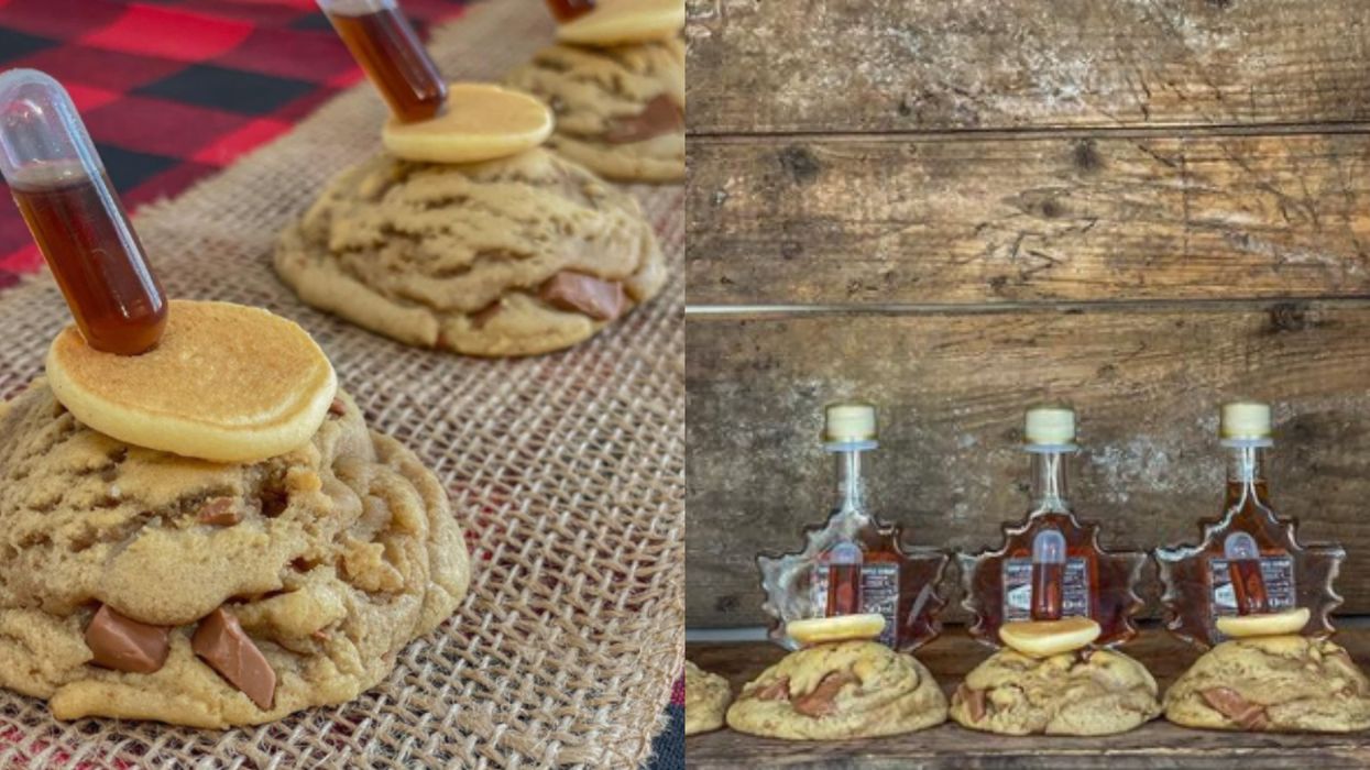This Company In Lasalle Makes Cookies With Pancakes & A Syringe Of Quebec Maple Syrup