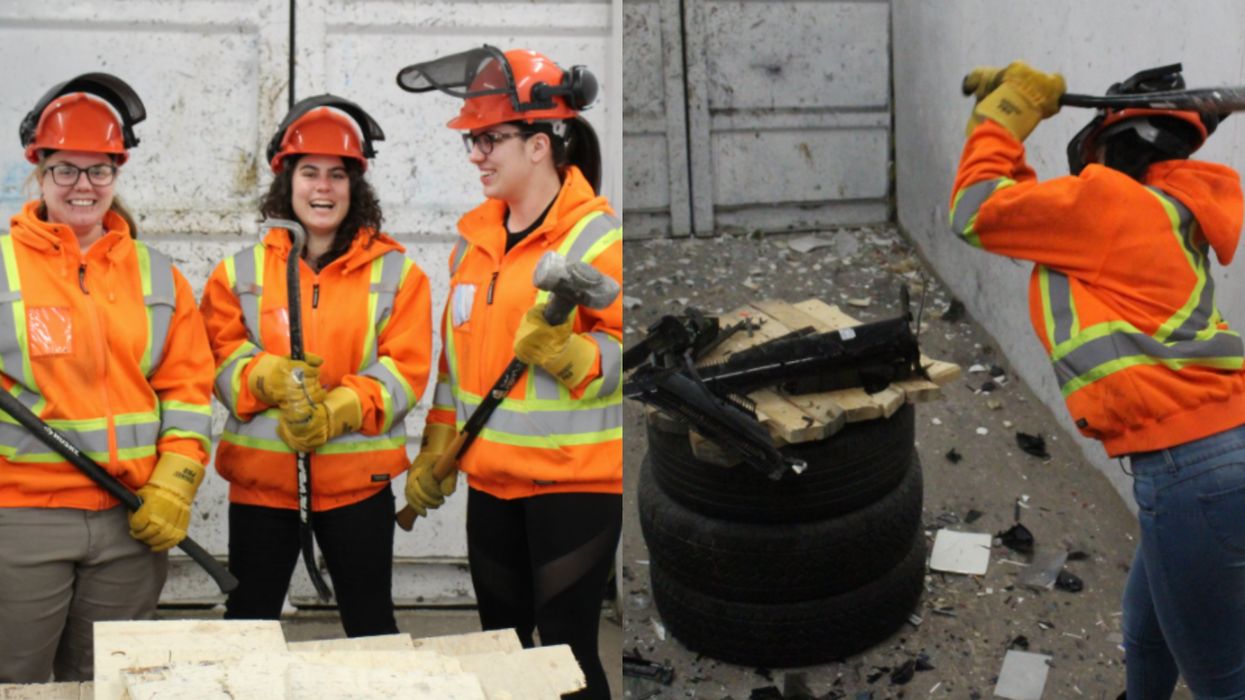 You Literally Just Smash Things At This Spot In Montreal & Honestly, Nothing Sounds Better