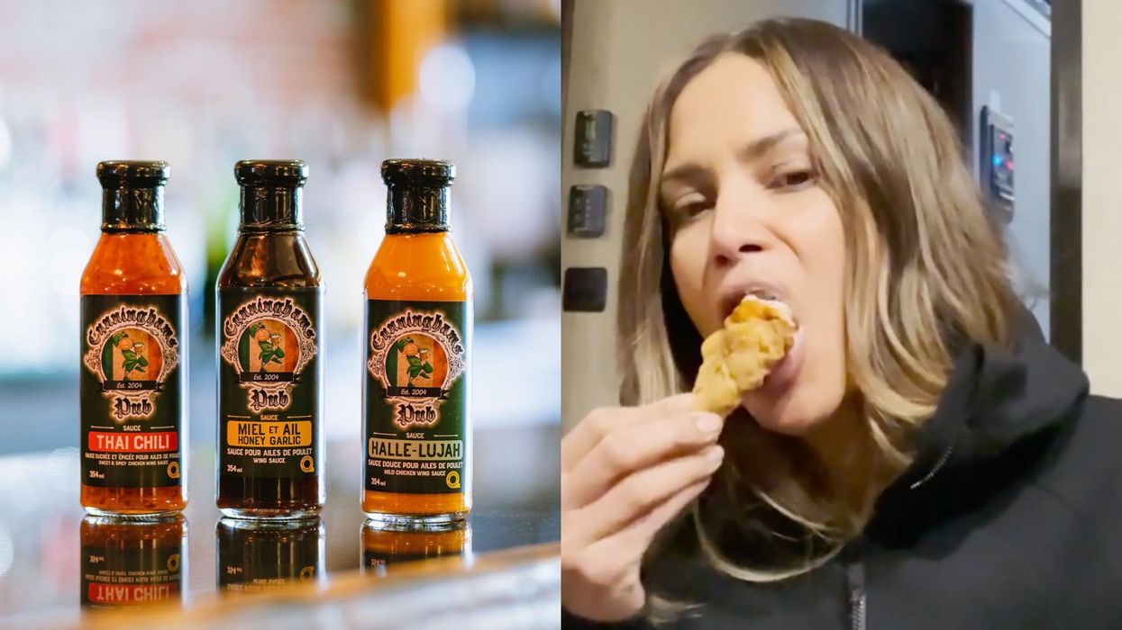 Halle Berry's Fave MTL Hot Wings Spot Named A Sauce After Her & You Can Take Home A Bottle