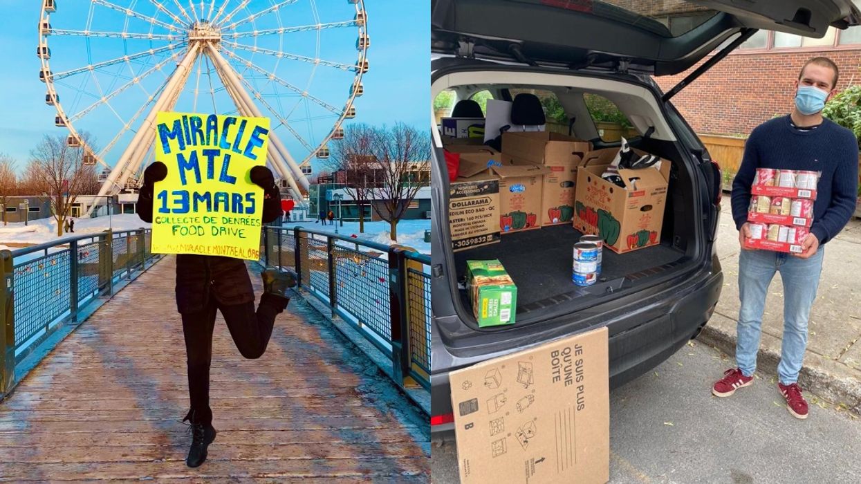 A Group Is Trying To Get Every Single Montrealer To Leave Food Outside On 1 Day This Month