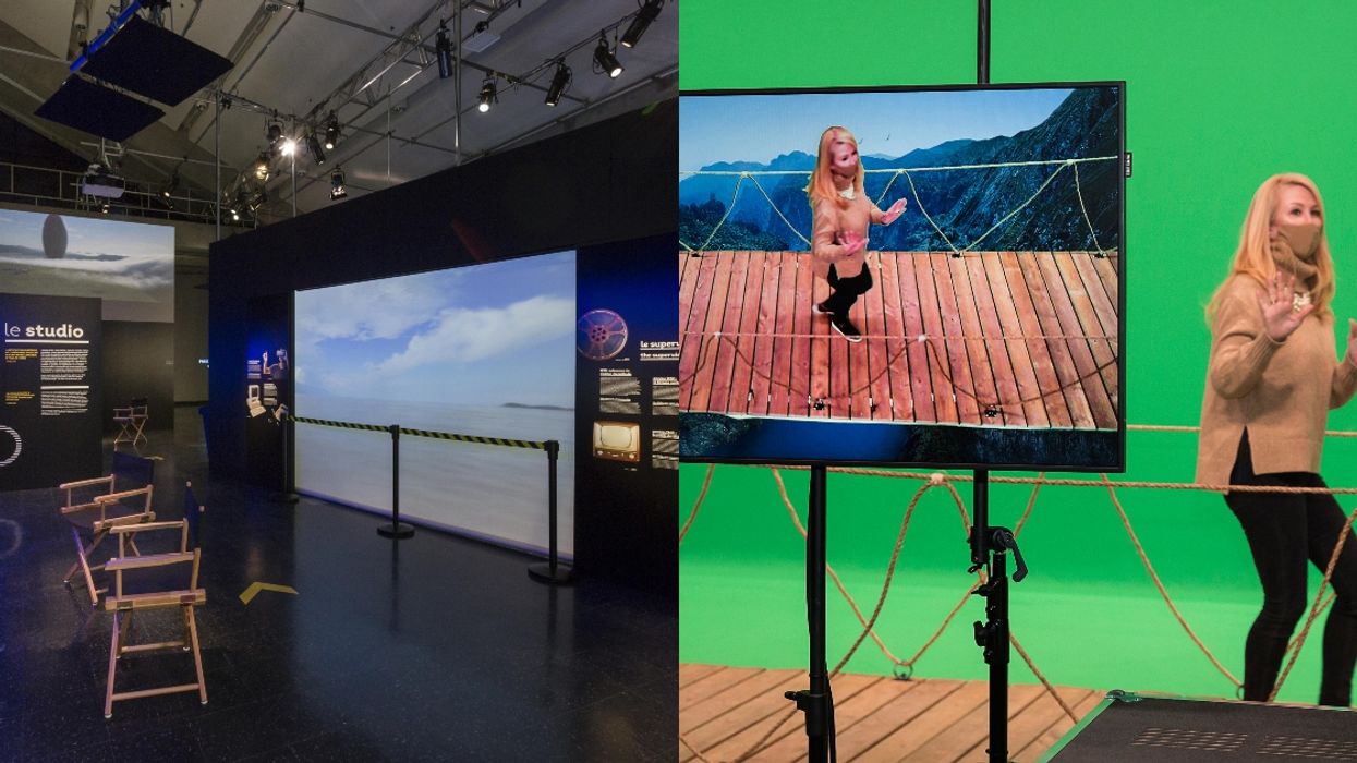 A New Quebec Exhibit Lets Visitors Make Their Own Movie Trailers Full Of Special Effects