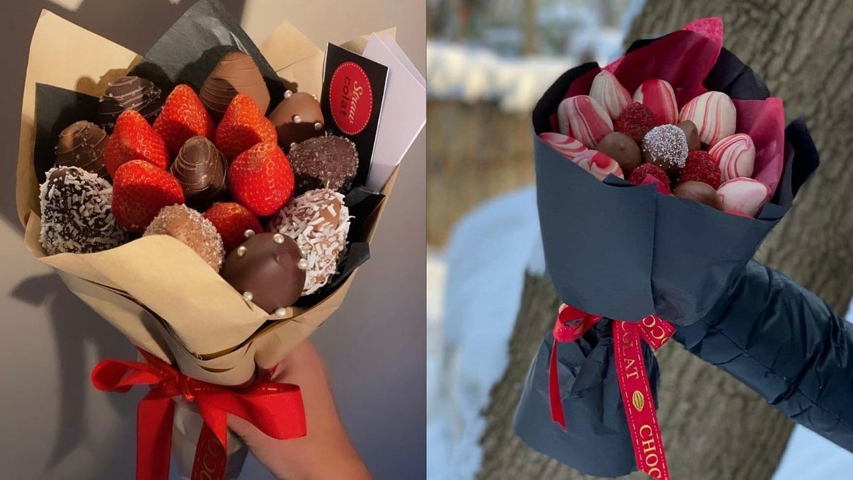 These Choco-Strawberry Bouquets Make A Tasty Gift For Someone You Love Berry Much