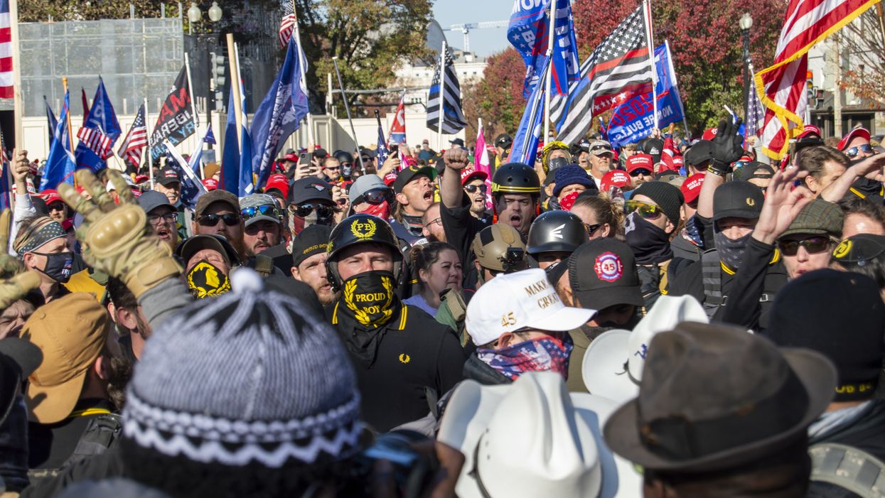 Who Are The 'Proud Boys' That Stormed Capitol Hill & What's Their Connection To Montreal?