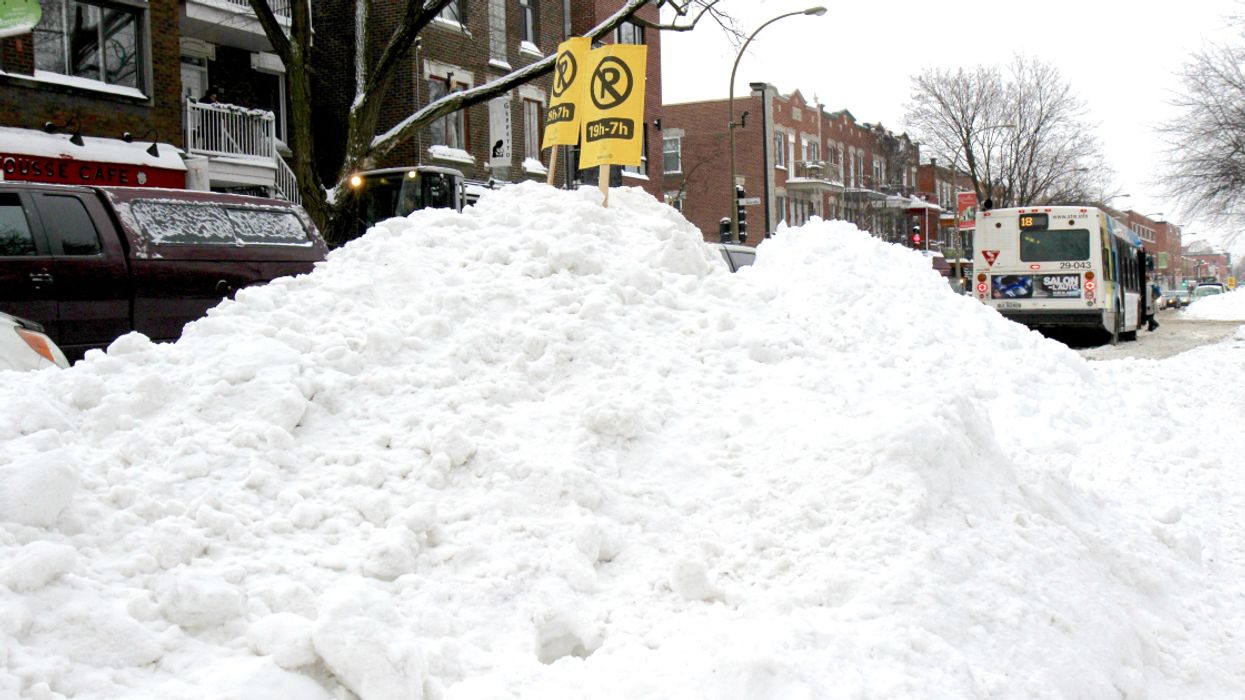 Here's Where You Can Get Free Overnight Parking During Snow Removal In Montreal
