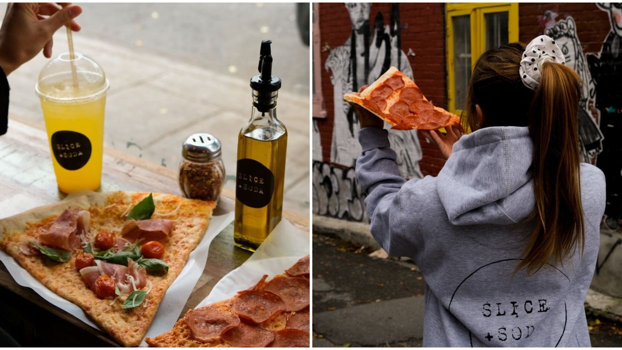 Drop Everything, You Can Get Free Pizza At Slice + Soda's Newest Location