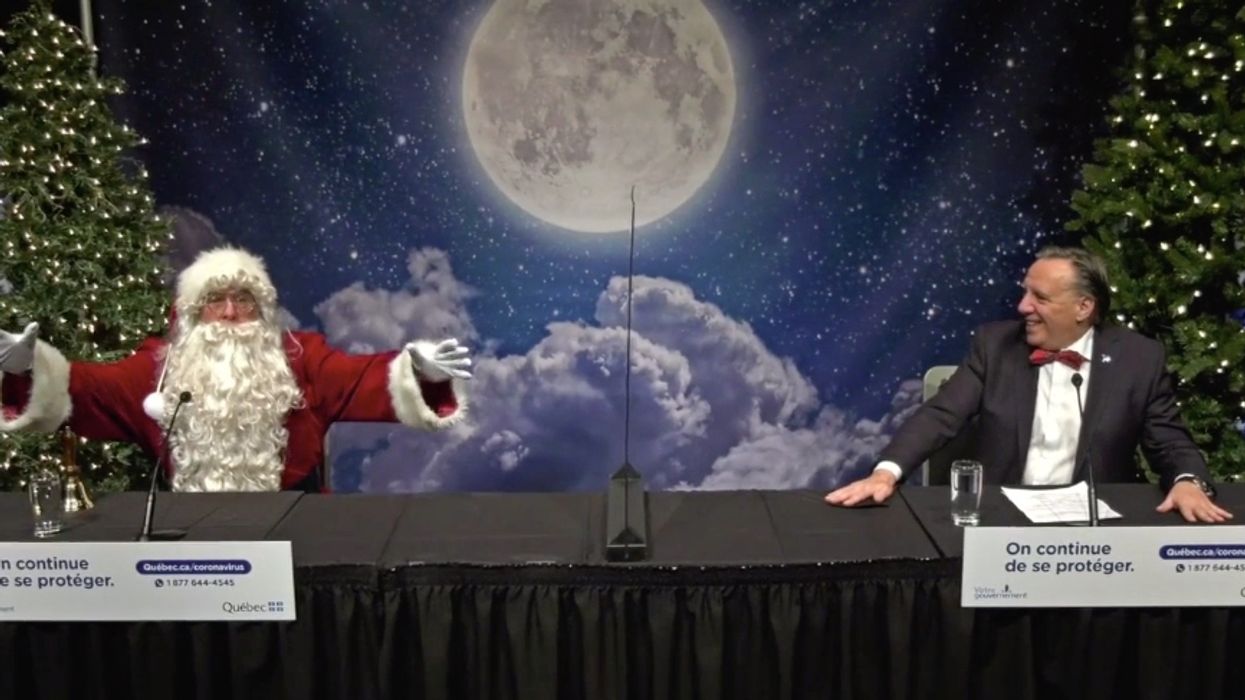 Legault Just Confirmed That Santa Is COVID-Free & Will Still Distribute Presents This Year