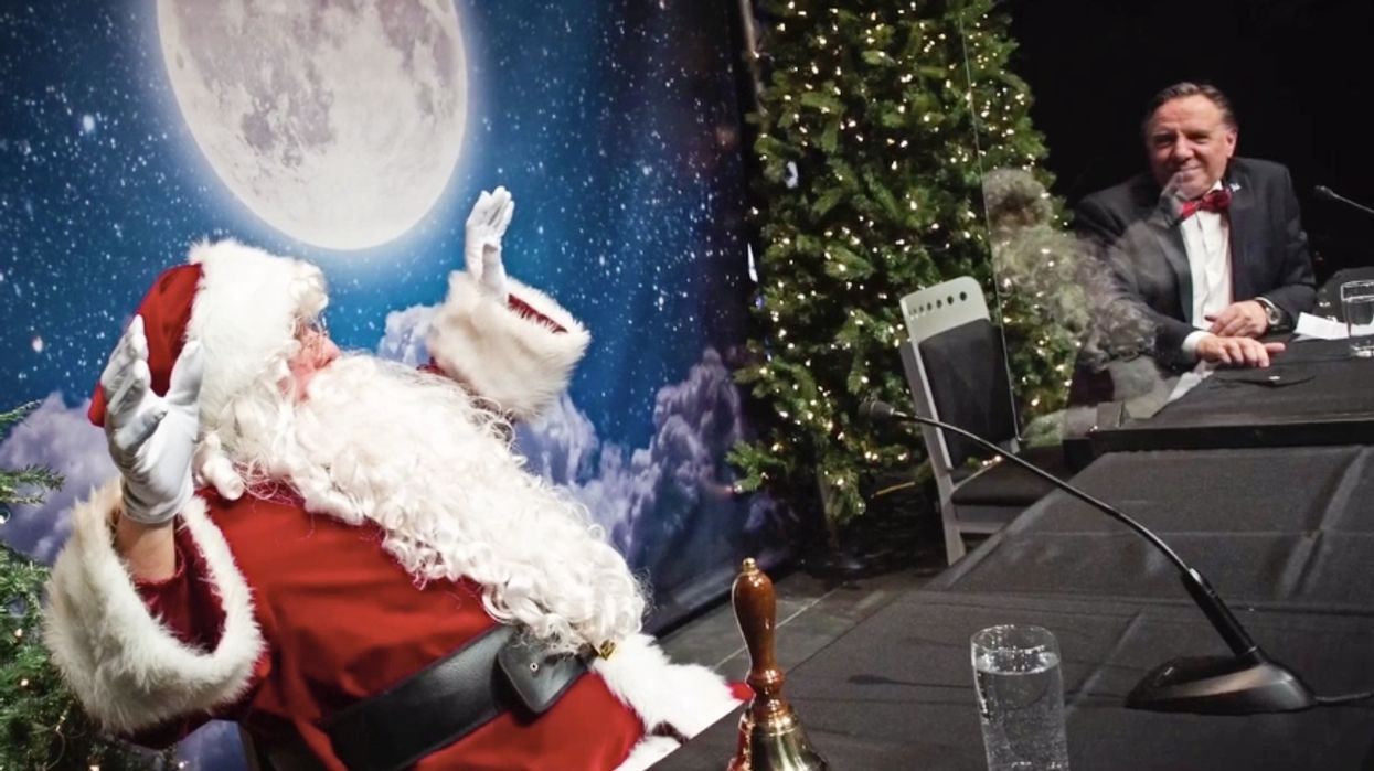 Kids From Quebec Asked Santa & Premier Legault The Questions We Were All Wondering Today