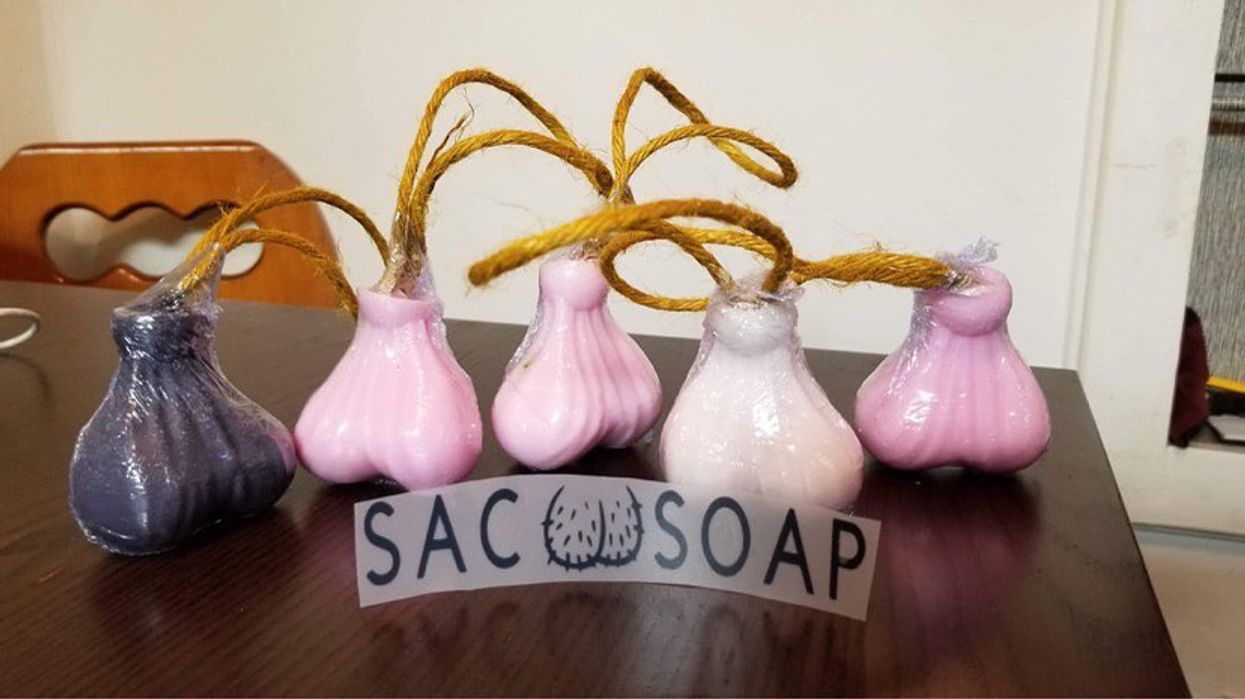 A Montrealer Is Making & Selling Ballsack Soap Because, Why Not, It's 2020