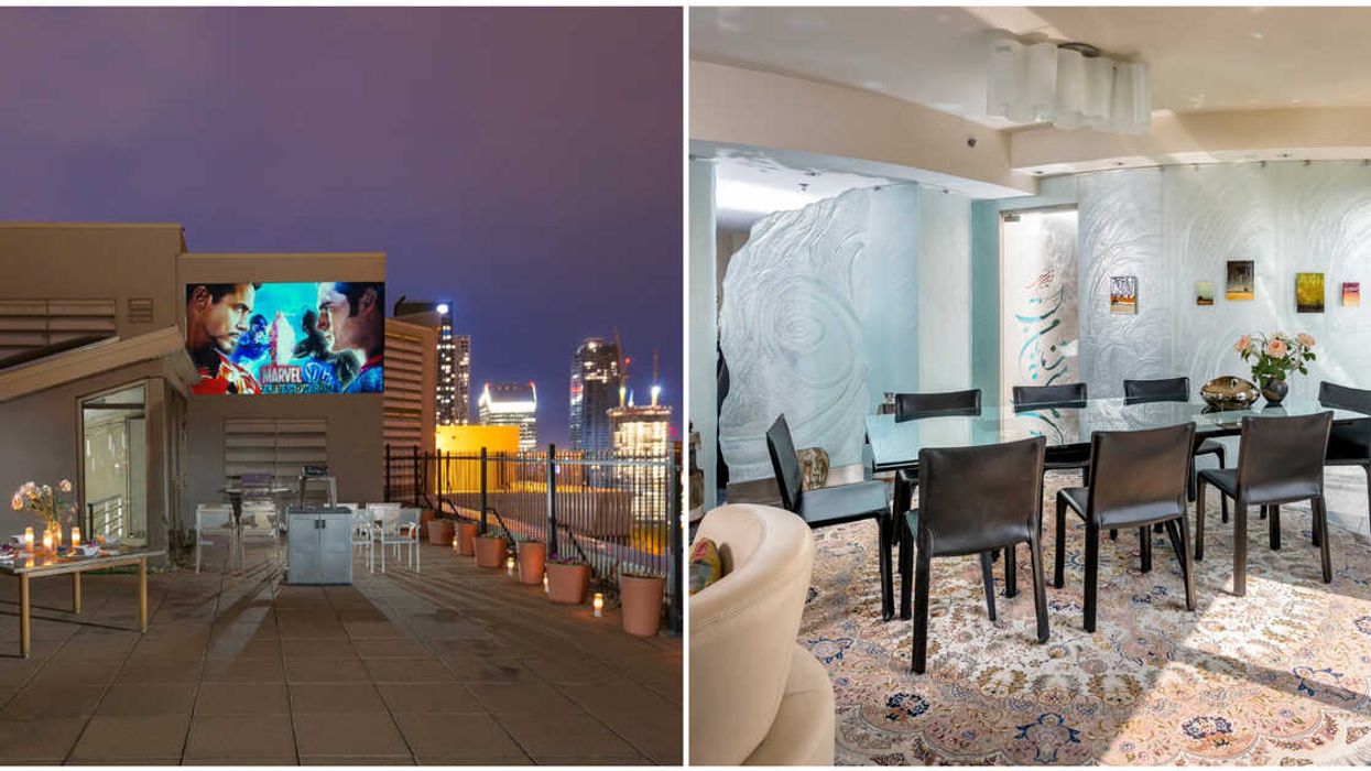 This Penthouse For Sale In Downtown Montreal Has Its Own Outdoor Cinema (PHOTOS)
