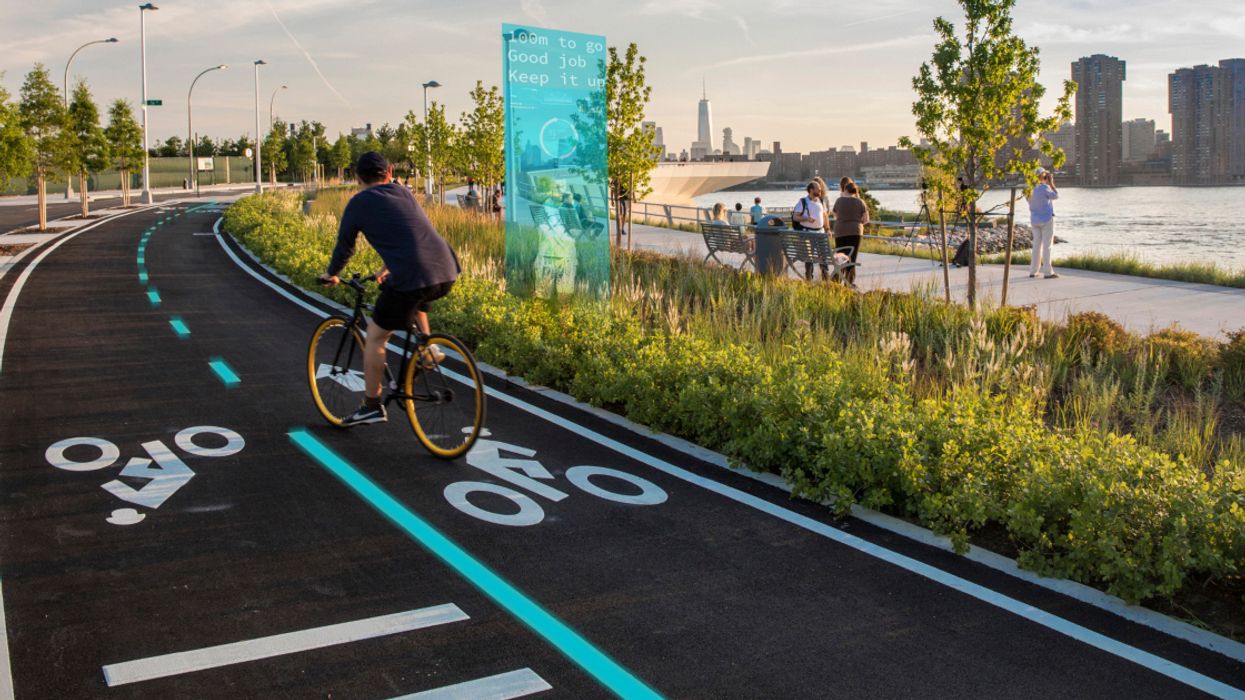 Laval Could Get A New Park With AI Bike Paths Straight Out Of A Sci-Fi Movie