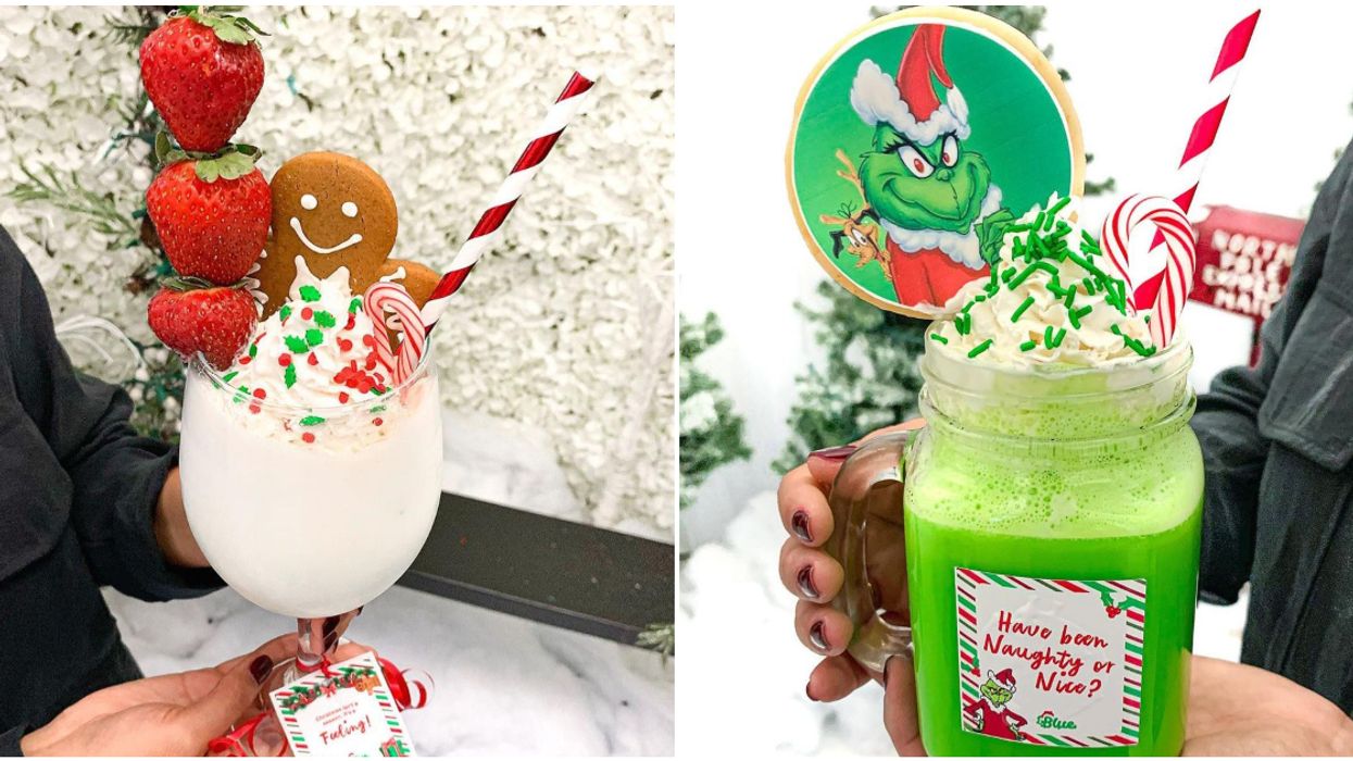 This Ice Cream Shop Near Montreal Has The Ideal Menu For Both Grinches & Holiday Lovers