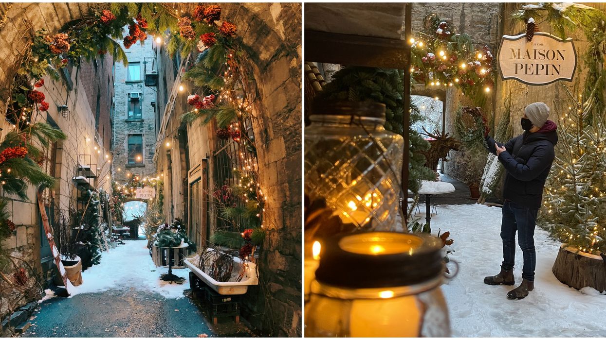 This Enchanted Christmas Alley Is Now Open In Montreal (VIDEO)