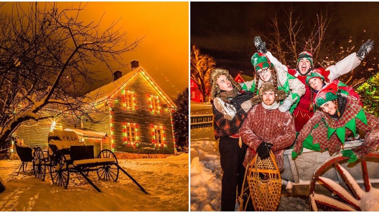 This Village Near Montreal Is Turning Into A Christmas Wonderland With 25,000 Lights