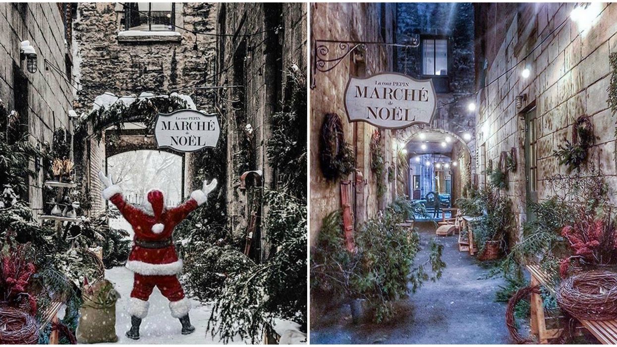 Old Montreal's Enchanted Alleyway Christmas Market Is Officially Coming Back This Year