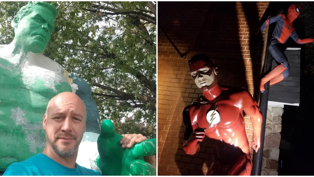 You Can Get An 8.5-Foot Hulk & Other Life-Like Superheroes In A Montreal Facebook Auction
