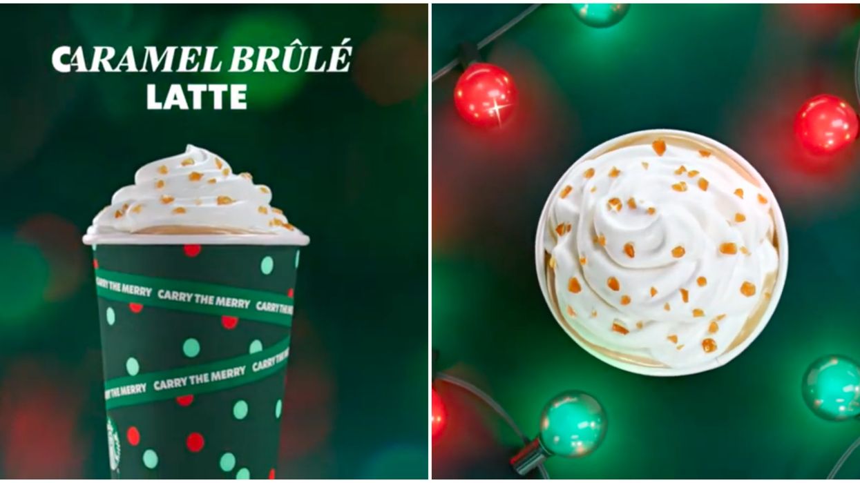 Starbucks' Holiday Drinks Are Back & You Can Get A Free Reusable Cup In Quebec Today