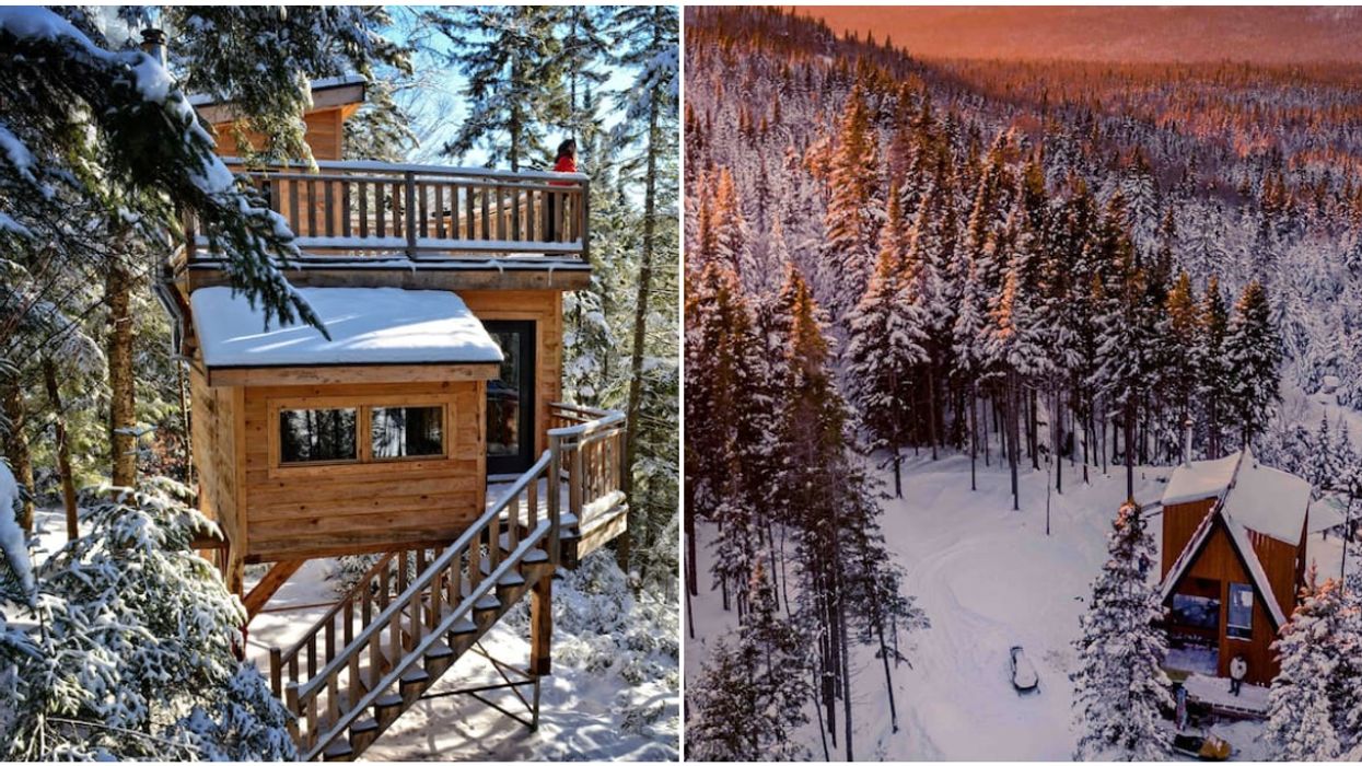 6 Quebec Cabins Near The Ski Slopes That'll Make For Magical Winter Getaways