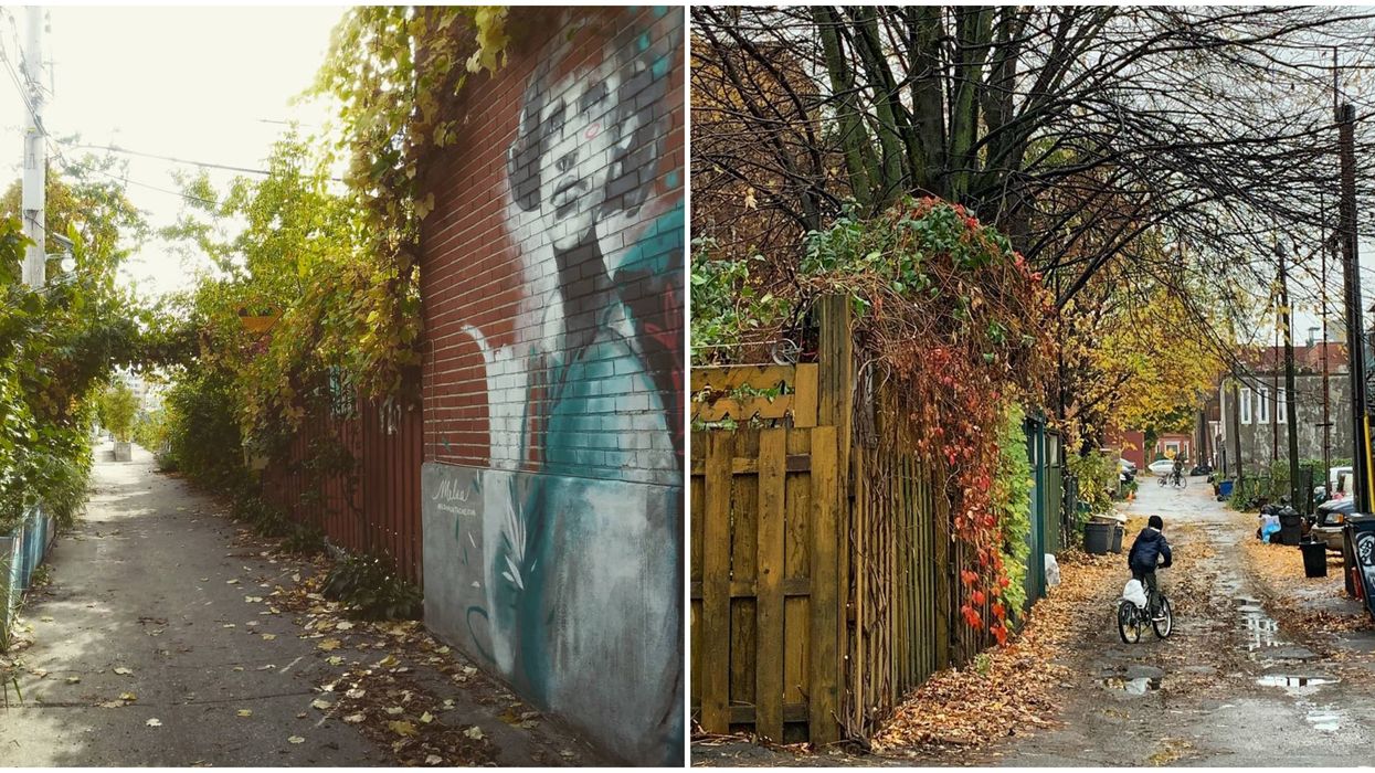 7 Hidden Montreal Alleyways That Are Like Our Own Little Enchanted Forests In The Fall