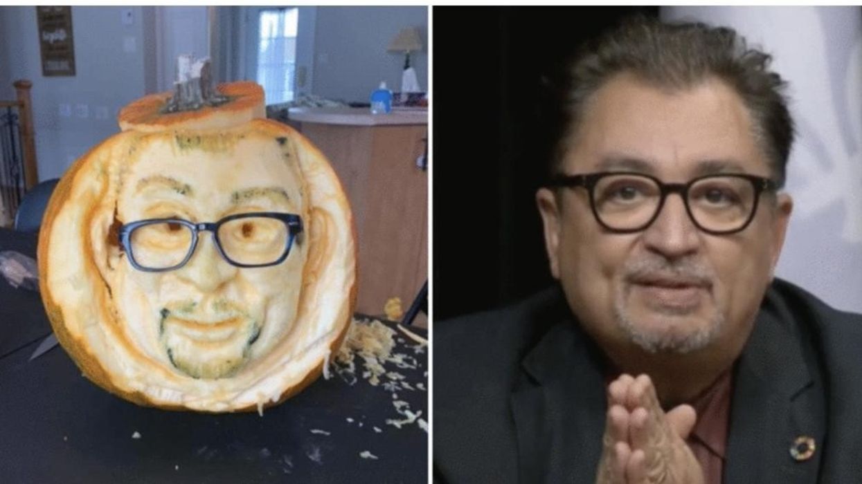 A Quebecer Made A Pumpkin Version Of Dr. Arruda & His Office Had No Comment