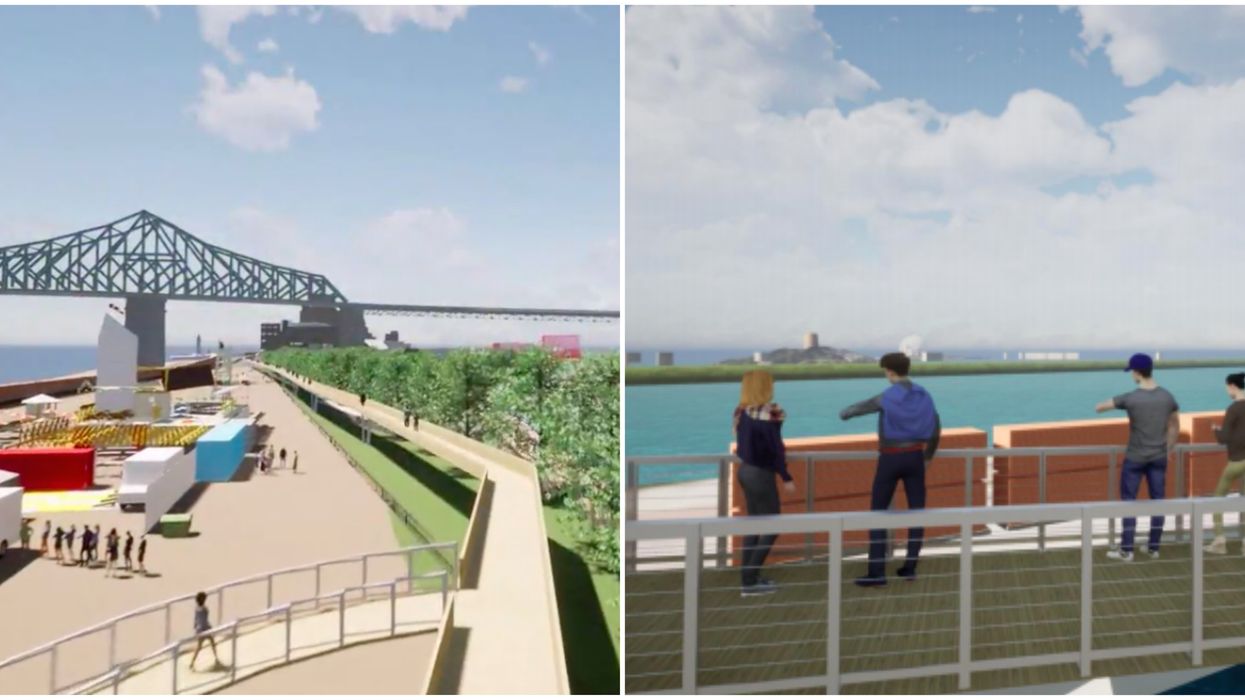 A Group Wants Montreal To Have Its Very Own 'High Line' Along The River (VIDEO)