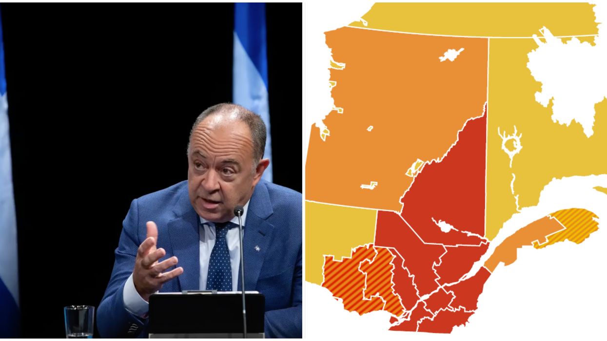 Quebec's Whole Saint-Lawrence Valley Is Now A Red Zone Because Of New Additions